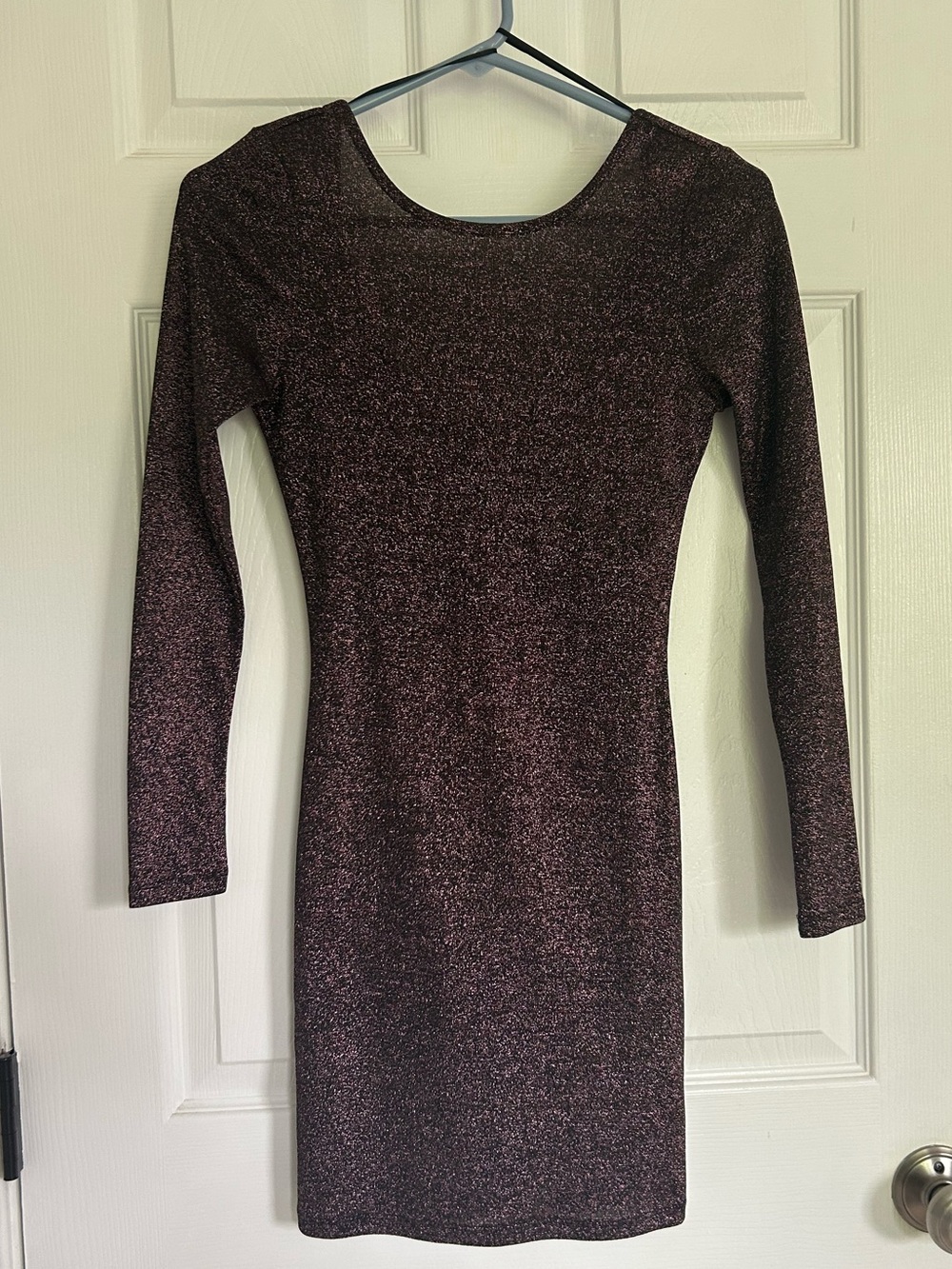 Divided sparkly Bodycon Dress